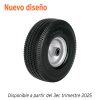 45911 - Rueda imponchable 10' para eje lateral, Truper