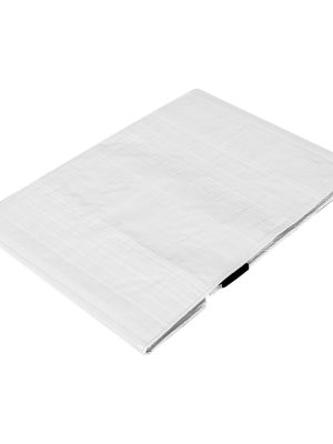 23770 - Lona de polietileno 2 x 3 m, blanca, 110 g/m2, PRETUl