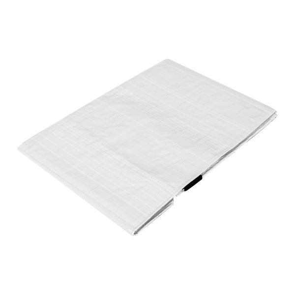 23770 - Lona de polietileno 2 x 3 m, blanca, 110 g/m2, PRETUl