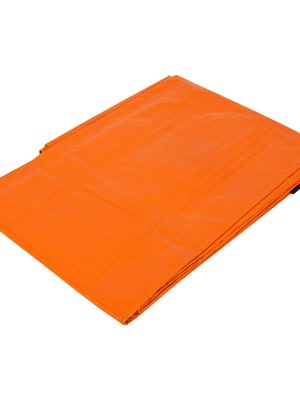 23757 - Lona de polietileno 3 x 4 m, naranja, 110 g/m2, PRETUL