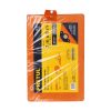 26145 - Lona de polietileno 3 x 6 m, naranja, 110 g/m2, PRETUL
