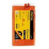 23758 - Lona de polietileno 4 x 5 m, naranja, 110 g/m2, PRETUL