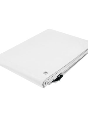 23774 - Lona de polietileno 4 x 6 m, blanca, 110 g/m2, PRETUL