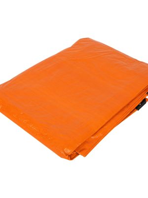 23759 - Lona de polietileno 4 x 6 m, naranja, 110 g/m2, PRETUL