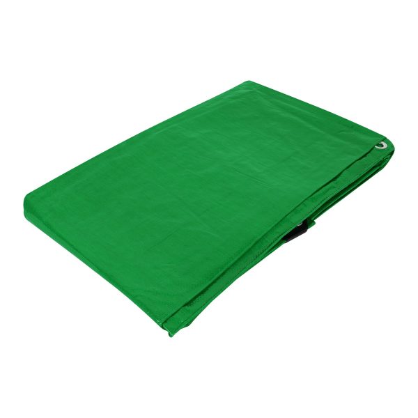 23751 - Lona de polietileno 4 x 6 m, verde, 110 g/m2, PRETUL
