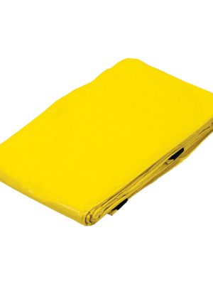 23744 - Lona de polietileno 5 x 6 m, amarilla, 110 g/m2, PRETUL