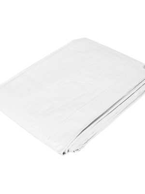 23775 - Lona de polietileno 5 x 6 m, blanca, 110 g/m2, PRETUL