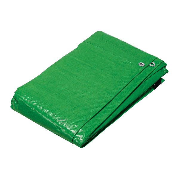 23752 - Lona de polietileno 5 x 6 m, verde, 110 g/m2, PRETUL
