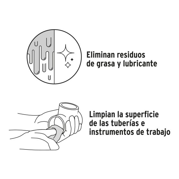 48379 - Limpiador para PVC y CPVC, lata 500ml, FOSET