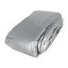 15368 - Lona de polietileno reforzada 12x17 m, gris, 180g/m2, TRUPER