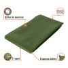 16374 - Lona uso rudo 3 x 4 m, verde olivo, 240 g/m2, TRUPER EXPERT
