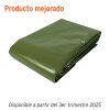 16379 - Lona uso rudo 6 x 12 m, verde olivo, 240 g/m2, TRUPER EXPERT