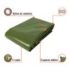 16379 - Lona uso rudo 6 x 12 m, verde olivo, 240 g/m2, TRUPER EXPERT