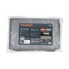 10778 - Lona de polietileno reforzada 6 x 9 m, gris, 180g/m2, TRUPER