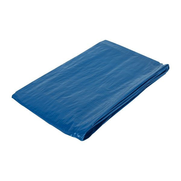 41917 - Lona de polietileno 3 x 3 m, azul, 90 g/m2, ULTRA