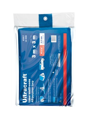 LU-3030E1.jpg 41917 - Lona de polietileno 3 x 3 m, azul, 90 g/m2, ULTRA