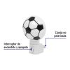 46133 - Luz de noche con lámpara E12, balón soccer, Volteck