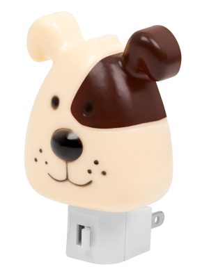 LUZ-06.jpg 46135 - Luz de noche con lámpara E12, perro, Volteck