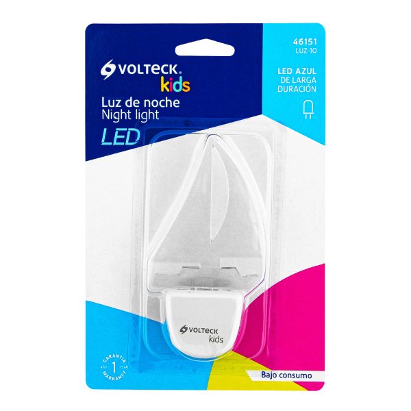 46151 - Luz de noche de LED, barco, Volteck