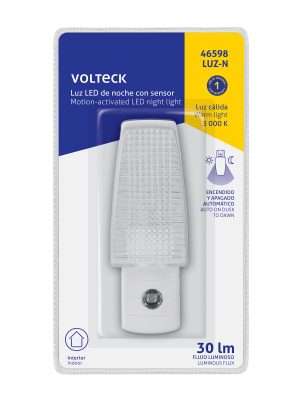 LUZ-NE1.jpg 46598 - Luz de noche con sensor de luz, Volteck