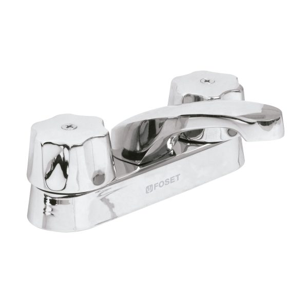 49230 - Mezcladora 4' para lavabo, nariz larga, cartucho cerámico