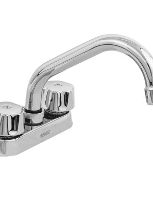 M-070-C.jpg 47684 - Mezcladora 4' para lavabo, tubular, cartucho compresión