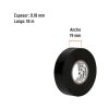 12499 - Cinta de aislar de 18 m x 19 mm, negra en blíster, Truper