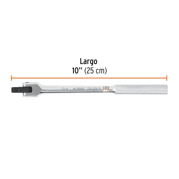 103059 - Mango articulado de 10' x 13 mm para dados cuadro 3/8'