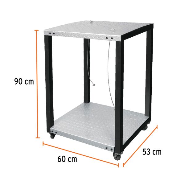 55244 - Mesa para exhibición de máquinas estacionarias, Truper