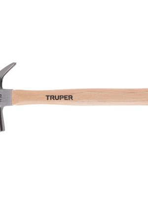 10557 - Martillo cabeza cónica 23 mm uña curva, mango madera, TRUPER