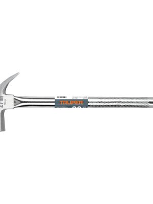 10914 - Martillo cabeza cónica 27 mm uña curva, mango tubular,TRUPER