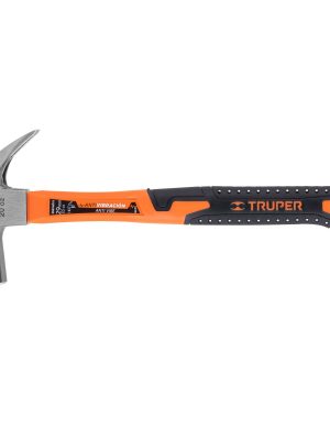 10852 - Martillo cabeza cónica 29 mm uña curva, mango fibra vidrio