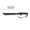 103827 - Machete doble filo 14', cacha inyectada, con funda, TRUPER