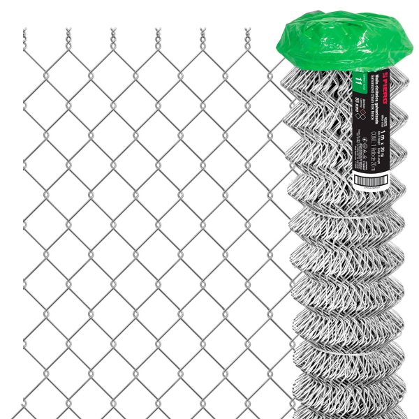 42932 - Rollo malla ciclónica cal.11, 1x20m, abertura 55mm, 41kg