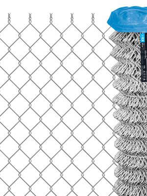 42948 - Rollo malla ciclónica cal.12.5, 1.25x20m, abertura55mm 34kg