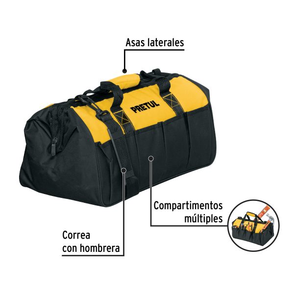 27217 - Maletín portaherramientas 18', Pretul