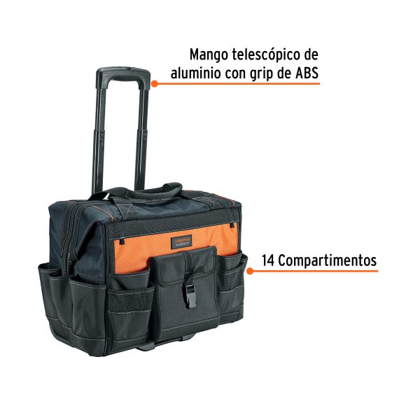 101902 - Maleta portaherramientas con ruedas, Truper Expert