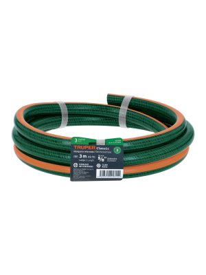 MAN-03X5-8RS.jpg 103944 - Manguera de jardín 5/8', 3 capas, 3m, sin conexiones, TRUPER
