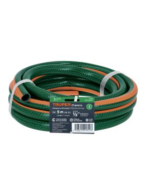 MAN-05X1-2RS.jpg 103941 - Manguera de jardín 1/2', 3 capas, 5m, sin conexiones, TRUPER