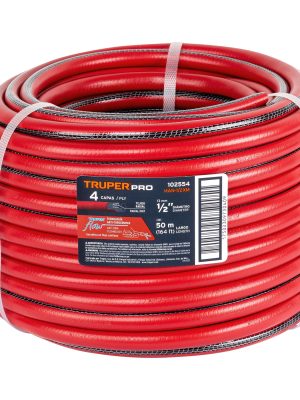 MAN-1-2XM.jpg 102554 - Metro de manguera 1/2' 4 capas en rollo de 50 m, Truper