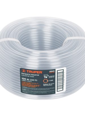 MAN-1-4I.jpg 19865 - Metro de manguera 1/4' industrial en rollo de 100 m, Truper