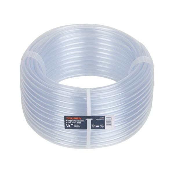 104051 - Manguera de Nivel, 1/4', rollo de 20m, TRUPER