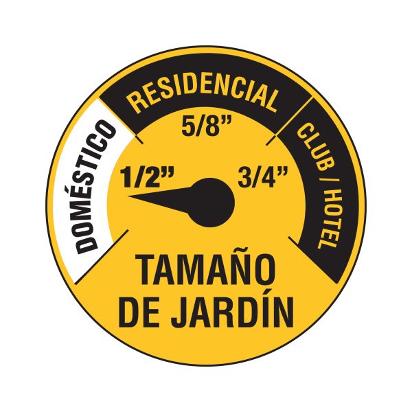 25031 - Manguera azul 1/2' 3 capas 10 m conexiones plásticas, PRETUL