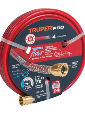 MAN-15X1-2X.jpg 19791 - Manguera 1/2' super reforzada 4 capas 15 m conexiones metal