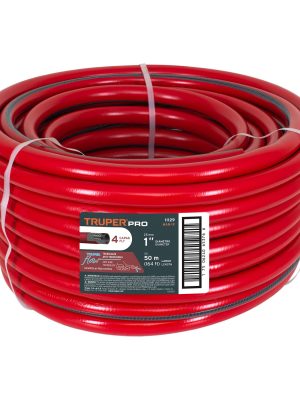 11129 - Metro de manguera 1' 4 capas en rollo de 50 m, Truper