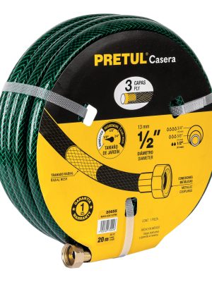 MAN-20X1-2PM.jpg 20655 - Manguera 1/2' reforzada 3 capas conexiones metal 20m, Pretul