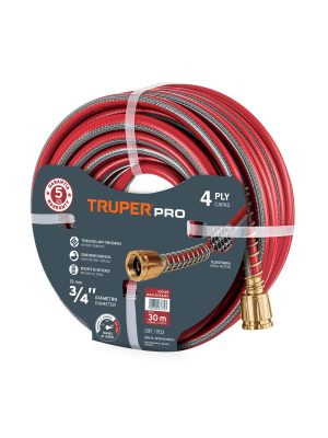 MAN-25X1-2X.jpg 19793 - Manguera 1/2' super reforzada 4 capas 25 m conexiones metal