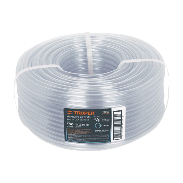 19862 - Metro de manguera 3/8' de nivel en rollo de 100 m, Truper