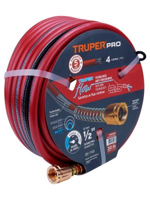 MAN-30X1-2X.jpg 102528 - Manguera 1/2' super reforzada 4 capas 30 m conexiones metal