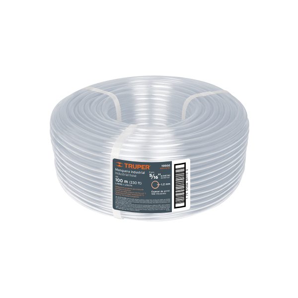 19866 - Metro de manguera 5/16' industrial en rollo de 100 m, Truper